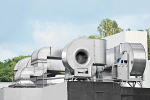 Industrial steel air conditioning and ventilation systems